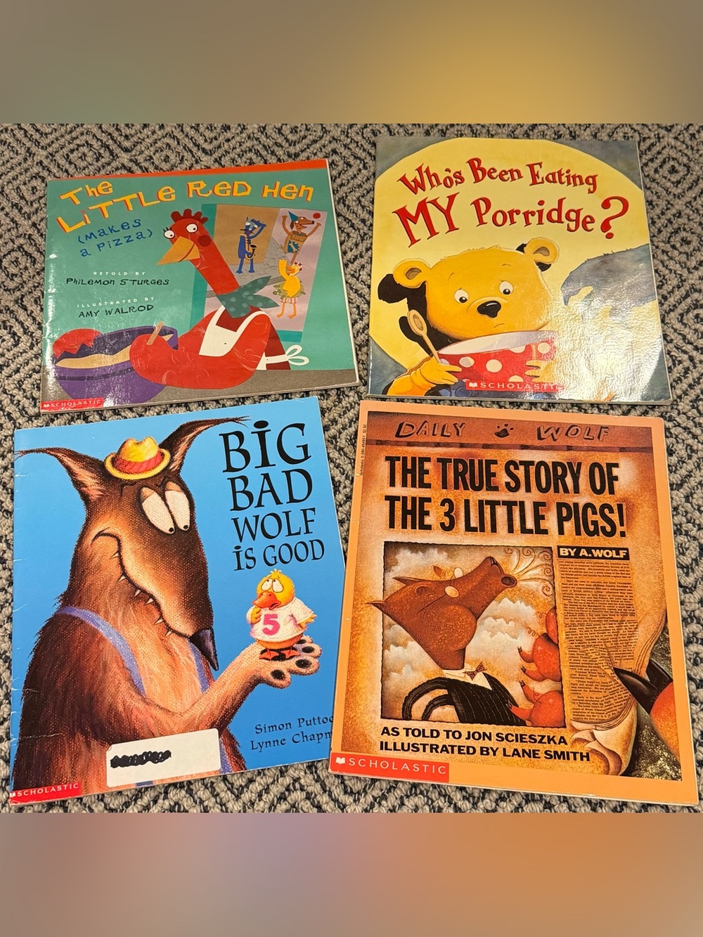 Children’s Book LOT “Fractured Fairytales”